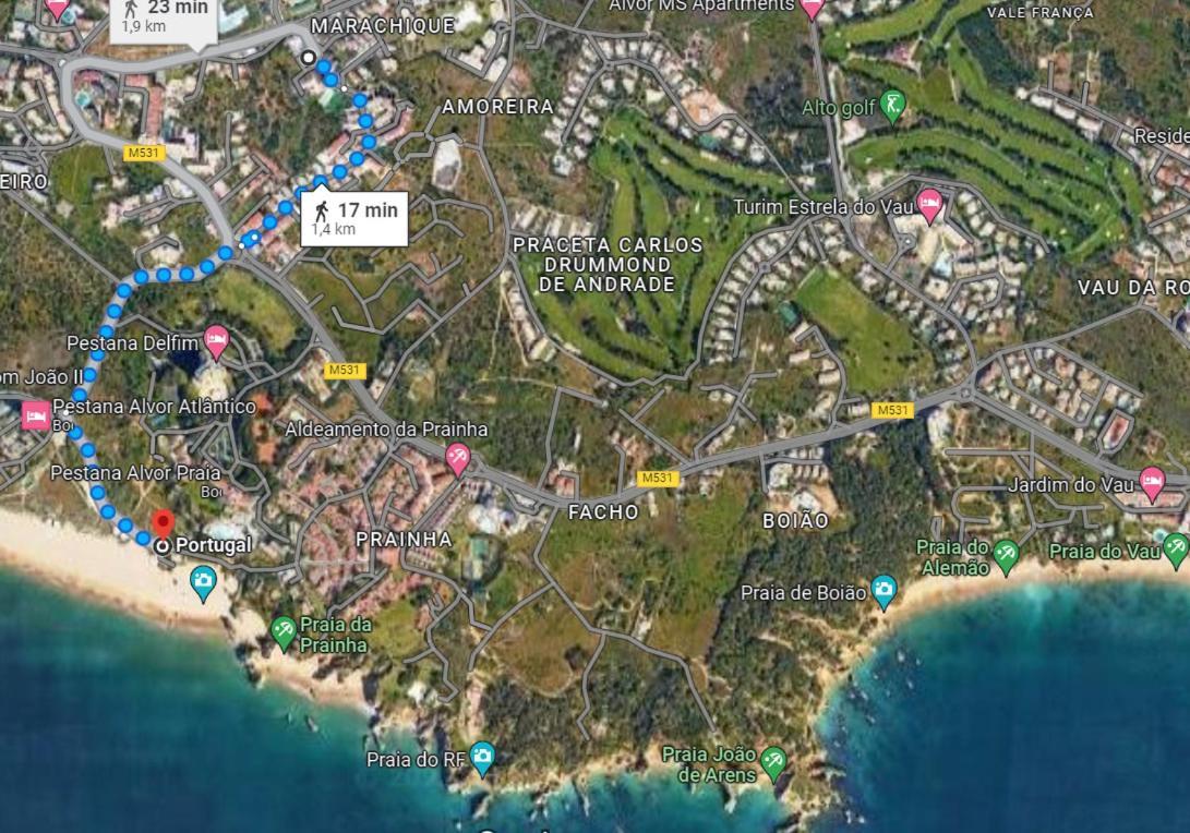 Sweet Beach Flat - Sea View-Wifi-Ac - Alvor Eksteriør bilde